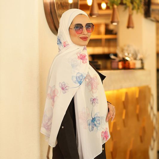 Crepe Chiffon Printed